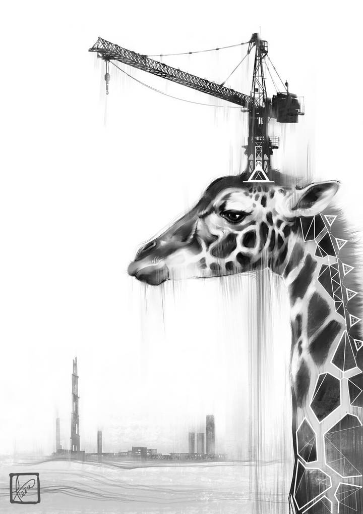 GIRAFFE ~ TOWER CRANE