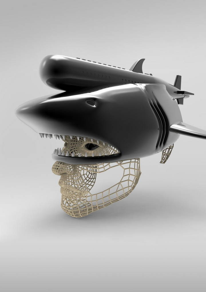 Mask "Shark"